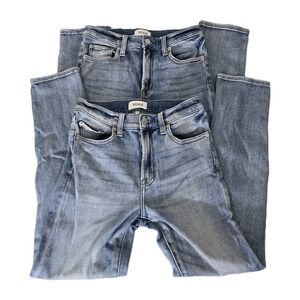 Pistola Women's Jeans Size‎ 28 Straight Leg Light/Medium Wash Bundle Of 2